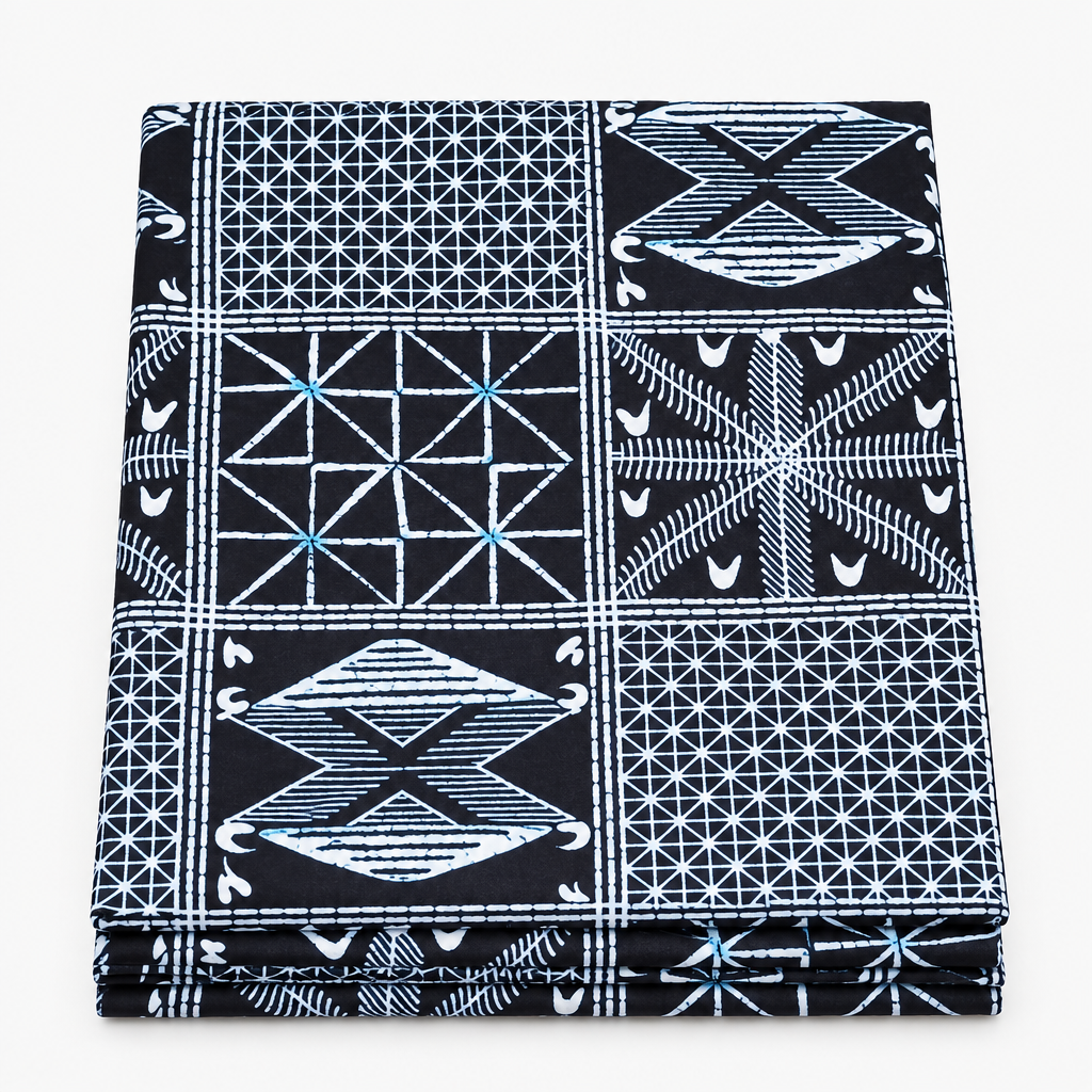 Onyx Patchwork - Dogon Wax Ankara fabric