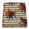 Chiganvy Original — Amber Star Burst folded Ankara fabric