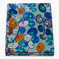 Nautical Shell Trail folded Ankara fabric