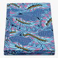 Coral Reef Swirl folded Ankara fabric