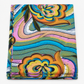 Carnival Floral Swirl folded Ankara fabric