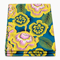 Citrus Pop Floral folded Ankara fabric